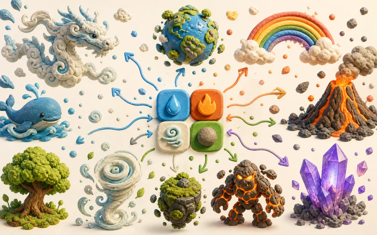 Infinite Craft: Build Everything from Four Elements — interactive project preview